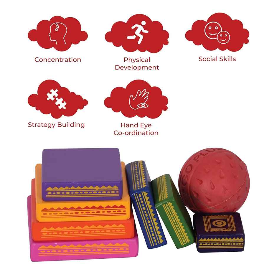 Desi Toys Lagori (Pitthu Game / Seven Stones)